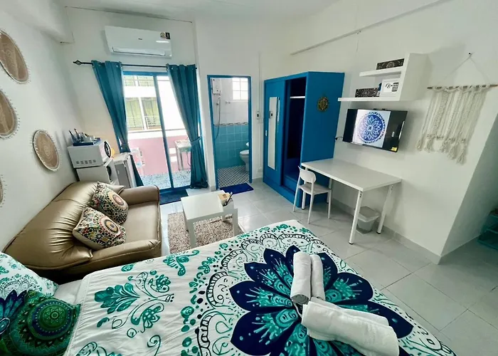401 Budget Utilities Wifi Balcony In Ratchada 公寓 *