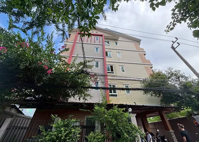 401 Budget Utilities Wifi Balcony In Ratchada *